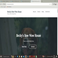 Becky's Bow Wow House  Peace, Love & Muddy Paws
